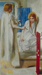 Die Verkündigung — Dante Gabriel Rossetti