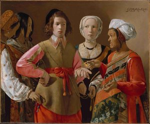 Květinářka — Georges De La Tour