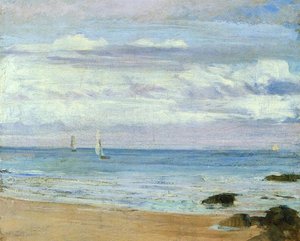 Blått Och Silver. Trouville — James Abbott Mcneill Whistler