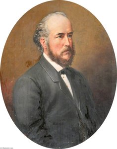 Portrait Of An Unknown Man — Thomas Leonard Hughes