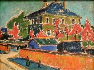 Villa A Dresda — Ernst Ludwig Kirchner