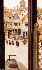Mérode Altarpiece (detail) (10) — Robert Campin (master Of Flemalle)