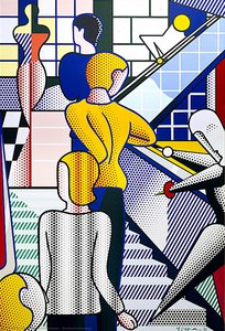 Bauhaus Stairway — Roy Lichtenstein