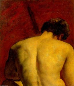 Study Of A Nude Male Figure — William Etty
