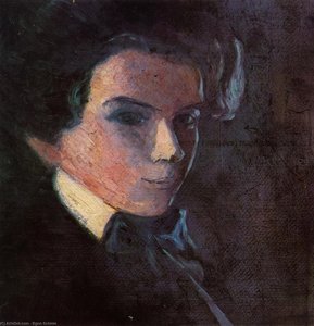 Autorretrato, Olhando Para A Direita — Egon Schiele