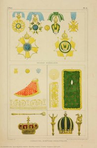 Brazilian Orders. Crowns, Sceptres And Coats — Jean-baptiste Debret