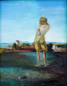 La Jeune Fille Aux Boucles — Salvador Dalí