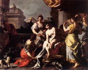 Bathsheba Bathing — Francesco Solimena