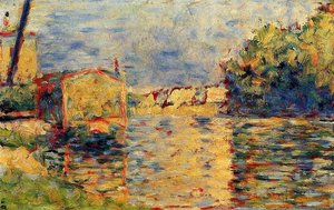 River's Edge — Georges Seurat