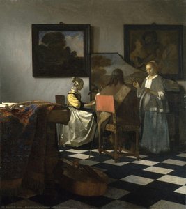 El Concierto — Johannes Vermeer