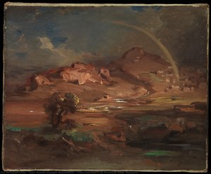 The Cemetery At Pronoia Near Nauplia — Carl Anton Joseph Rottmann