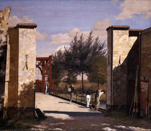 The North Gate Of The Citadel — Christen Købke
