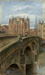 Wye Bridge And Monmouth School — George Willis Pryce