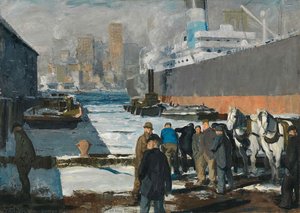 Men Of The Docks — George Wesley Bellows