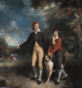 The Two Sons Of The 1st Earl Of Talbot — Sir Thomas Lawrence