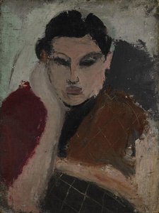 Portrait Of A Woman — Arshile Gorky