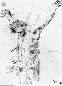 Christ On The Cross 1 — Eugène Delacroix