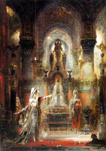 Salomé Tančí Před Herodem — Gustav Moreau