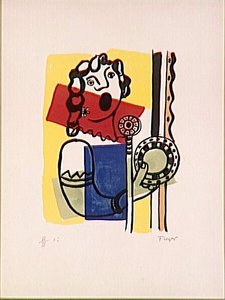El Cantante En La Radio — Fernand Léger
