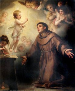 The Infant Christ Appearing To Saint Anthony Of Padua — Anton Raphael Mengs