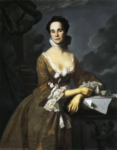 Mrs.daniel Hubbard (mary Greene) — John Singleton Copley