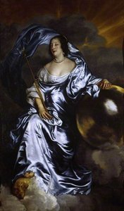 Rachel De Ruvigny, Countess Of Southampton, As Fortune — Sir Anthony Van Dyck