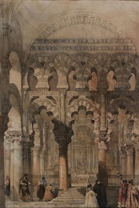 Inside Of The Mosque Of Cordoba — დეივიდ რობერტსი