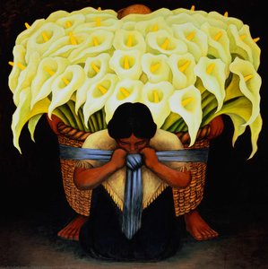 Flower Seller 1 — डिएगो रिवेरा