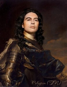 Portrait Of Louis Xv Of France — マルク・ナティエ