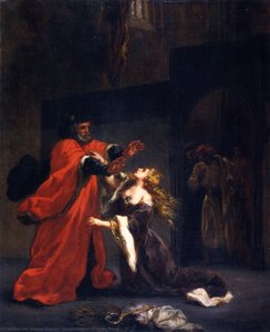 Desdemona Maldita Por Su Padre — Eugène Delacroix