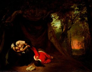 The Dead Soldier — Joseph Wright Af Derby