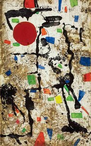 Maqueta Für Die Serie Die Hunde 2 — Joan Miró