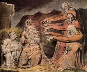 „job Și Familia Sa Restaurată La Prosperitate” — William Blake