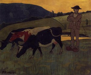 Peasant With Three Crows — Paul Sérusier