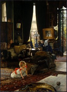 English Hide And Seek — James Jaques Joseph Tissot