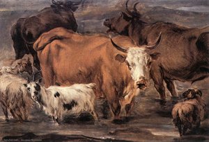 Animal Study — Nicolaes Pietersz Berchem