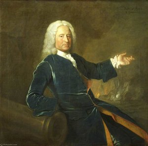 Admiral The Honourable Charles Stewart (1681–1740) — Allen Ramsay