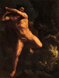 Hercules Vanquishing The Hydra Of Lerma — Guido Reni