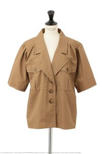 Safari Shirt Jacket, Yves Saint Laurent Vintage — Yves Saint Laurent