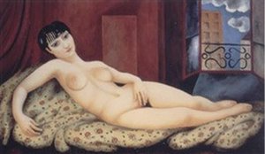 Large Reclining Nude, Kiki — Moïse Kisling