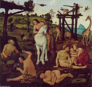 Vulcan And Aeolus — Piero Di Cosimo (piero Di Lorenzo)