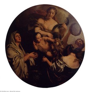 Allegory With An Infant Surrounded By Women — Gérard De Lairesse