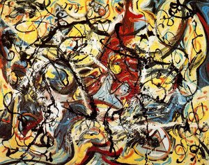 Untitled (composition Mit Gießen I) — Jackson Pollock