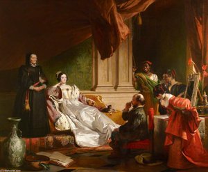 Sancho Panza And The Duchess — Charles Robert Leslie