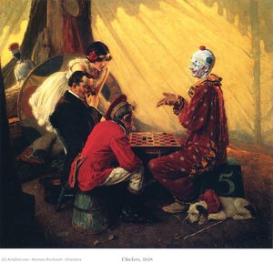 Checkers — Norman Rockwell