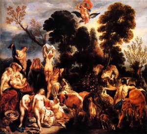 The Rape Of Europa — Jacob Jordaens