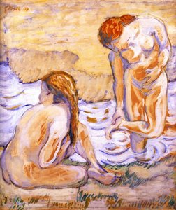 Composition With Nudes Ii — Franz Marc
