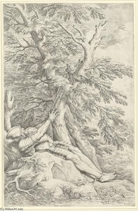 Saint William Of Maleval 1 — Salvator Rosa