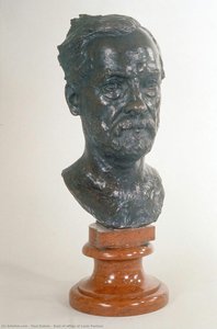 Bust Of Effigy Of Louis Pasteur — Paul Dubois