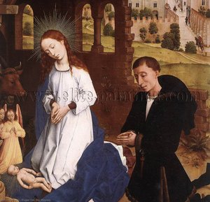Pierre Bladelin Triptych (detail) — Rogier Van Der Weyden